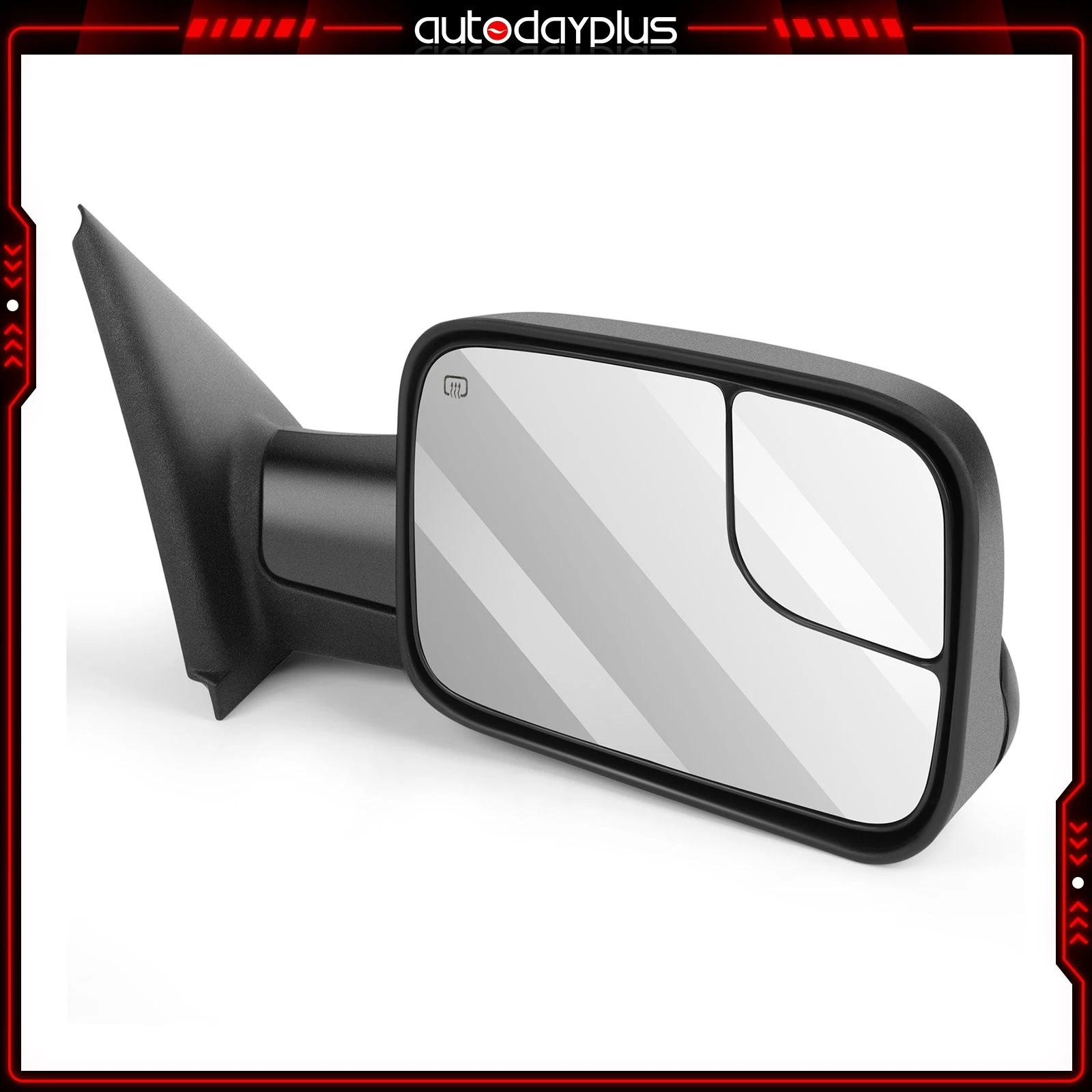 For 02-08 Dodge Ram 1500 2500 3500 Power Heated Passenger Side View Tow Mirror