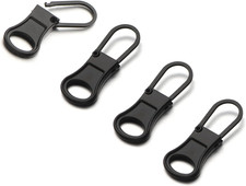 Zipper Pull Replacement for Jacket, Perfect for Small Hole Zippers, Detachable S