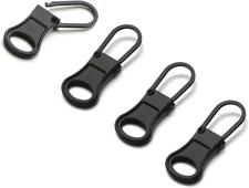 Zipper Pull Replacement for Jacket, Perfect for Small Hole Zippers, Detachable S