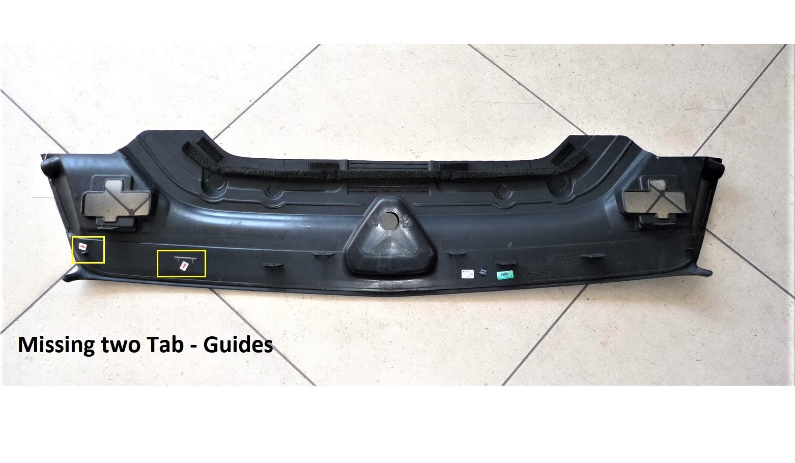 Bentley Continental GT 2019-2024 Front Hood lock cover P/N 3SD807397J