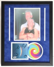 Coldplay "Moon Music" Kiss Cam Custom Framed CD Album Insert Display Band-Signed