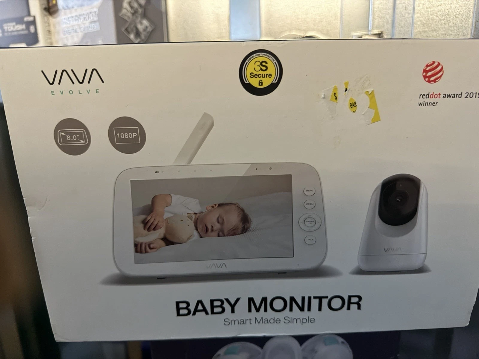 Motorola VM36XL Touch Connect 5" HD Wi-fi Video Baby Monitor - White
