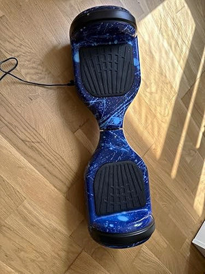 Blue Self-Balancing Hoverboard 2-Wheel Self Balancing Scooter.