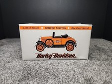Harley Davidson 1929 Model A Roadster Collectible Coin Bank Liberty Classics