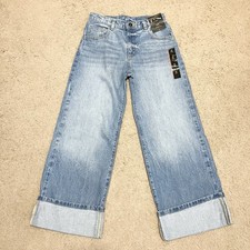 Art Class Loose Mid Rise Straight Leg Blue Denim Jeans Girls Sz 10 NWT