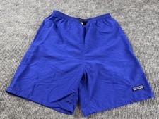 Patagonia Baggies Shorts Mens Small Blue Long Board Shorts 7" Swim Trunks Lined