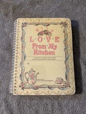 Vintage 1989  With Love From My Kitchen  Reci...