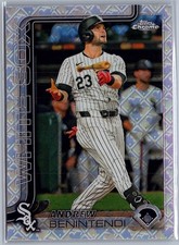 2025 Topps Chrome Logofractor Edition Andrew Benintendi #197 Chicago White Sox