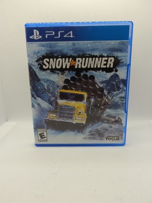 PlayStation 4 PS4 Snow Runner (Focus, 2020)  *CIB Tested, Working*