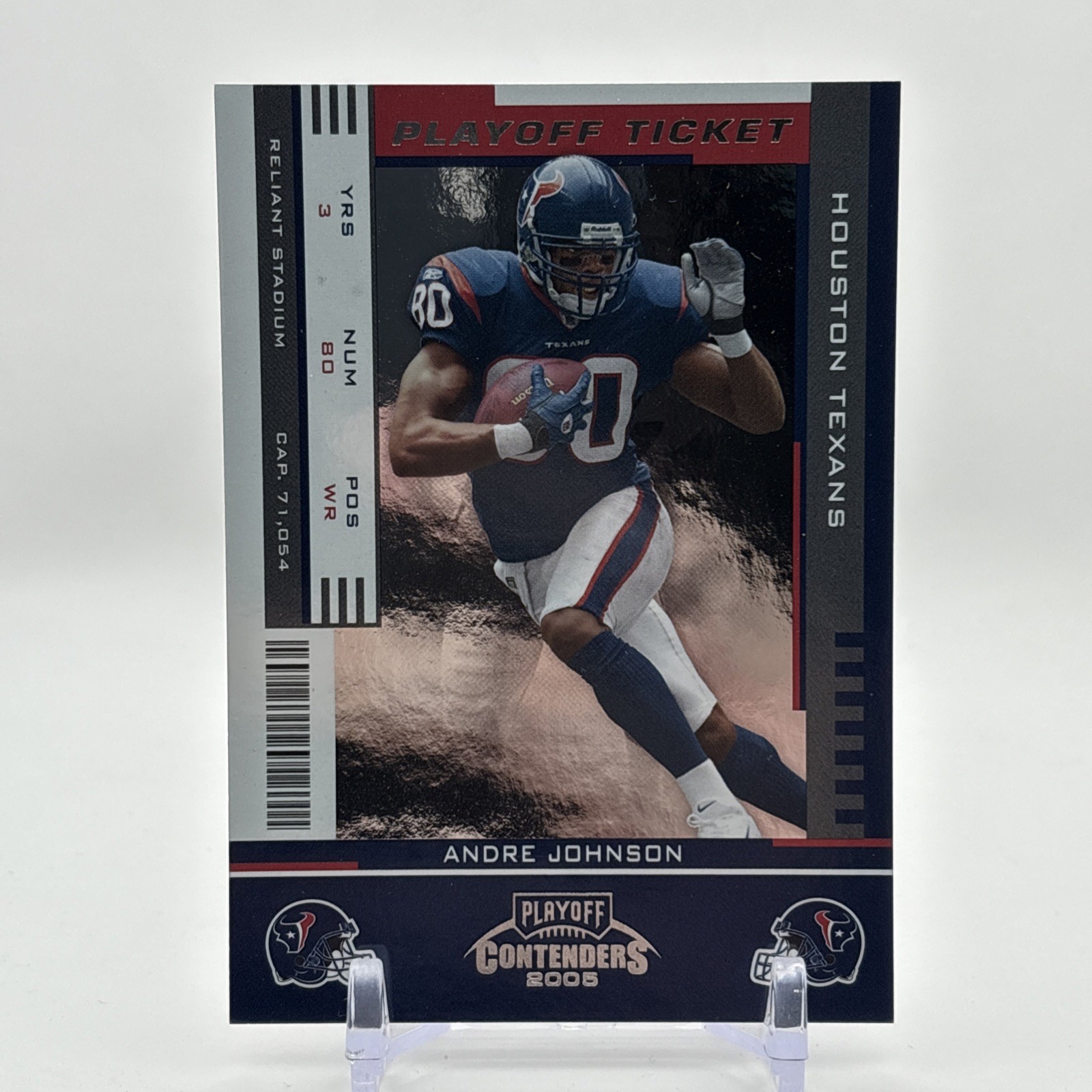 2005 Playoff Contenders Playoff Ticket /199 Andre Johnson #39 HOF
