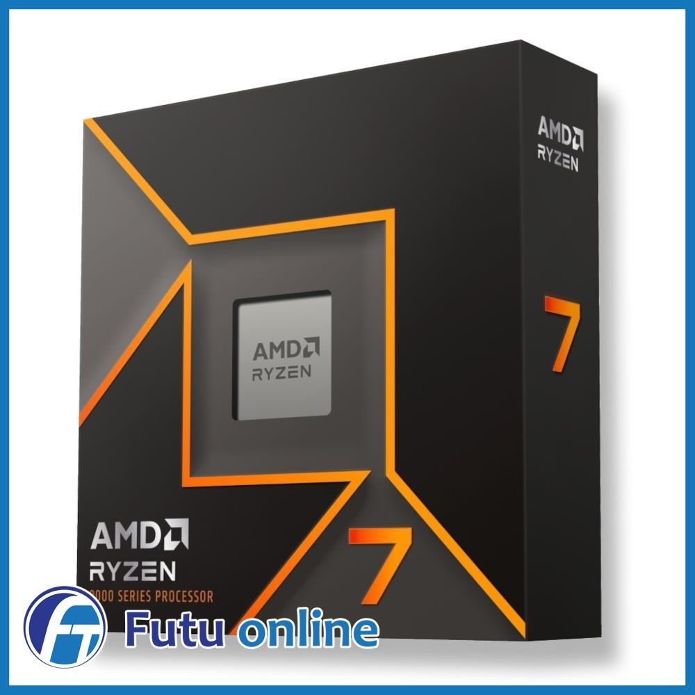 AMD Ryzen 7 9700X AM5 Gaming CPU 5.5 GHz 8 Cores 16 Threads 100-100001404WOF