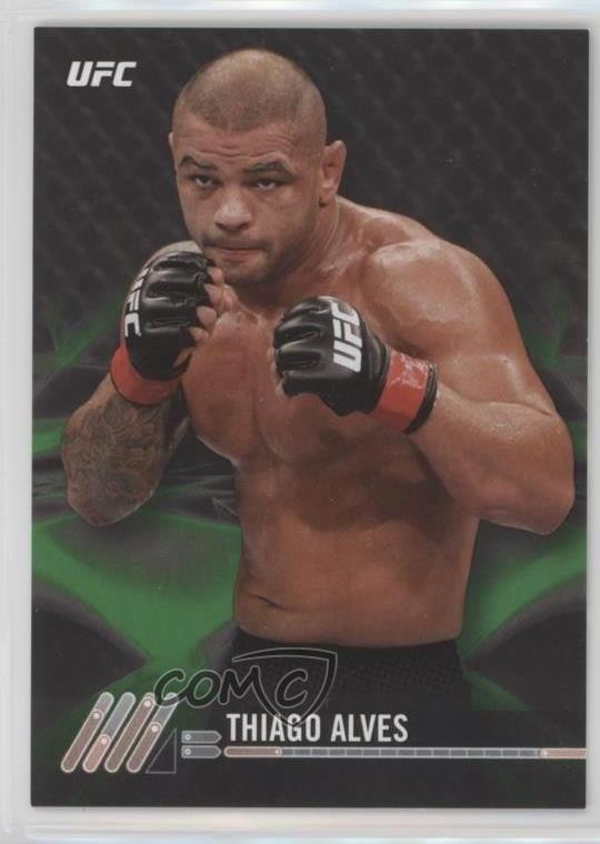 2017 Topps UFC Knockout Green 105/215 Thiago Alves #65 1u1