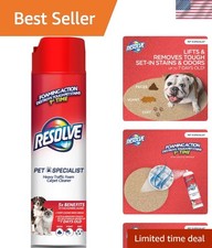 Pet Specialist Heavy Traffic Foam: Powerful Stain  Odor Remover - 22oz