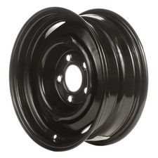 00937 Refinished 15in Black Steel Wheel Fits 1971-1986 Chevrolet C10 Pickup