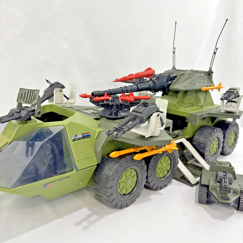 G.I. Joe 1988 – Rolling Thunder (Ultimate) & Armadillo – Hasbro – Figurine Vintage Neuve
