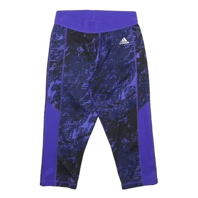 ADIDAS Shorts Femme Bleus & Noirs S W22 Synthétique Fitness Gym - Photo 1/4