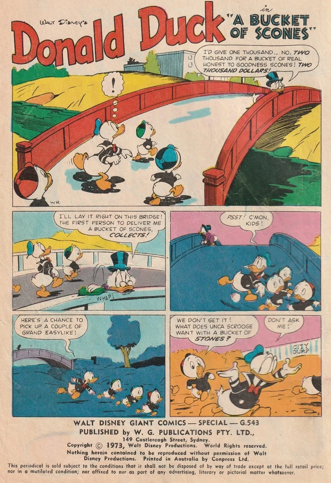 3 Australian Walt Disney Comics - 1970 Donald Duck & Uncle Scrooge - Image 3 of 3