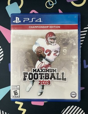 Doug Flutie's Maximum Football 2019 Championship Edition Sony PlayStation 4 PS4