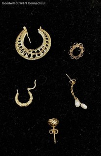 5 Piece 14K Scrap Lot 6.68g