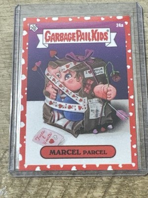 24A Garbage Pail Kids Valentine's Day Red Hearts Marcel Parcel
