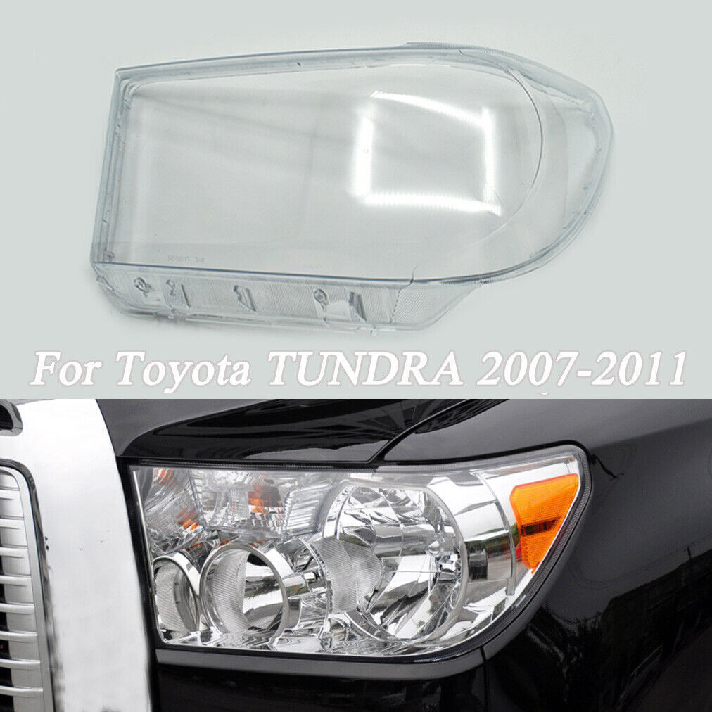 Replace Auto Left Headlight Lens Cover Transparent For Toyota TUNDRA 2007-2011