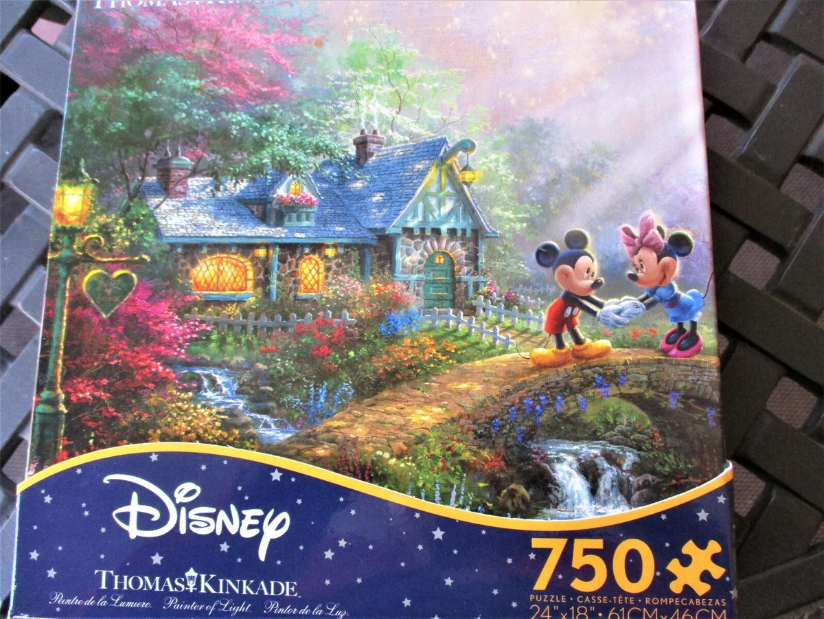 Disney 750 T. Kinkade Art Puzzle 