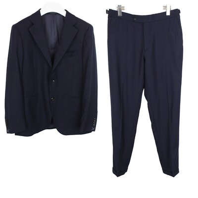 Suitsupply La Spalla / Soho EB Anzug Herren UK 40 Wollmischung Blau