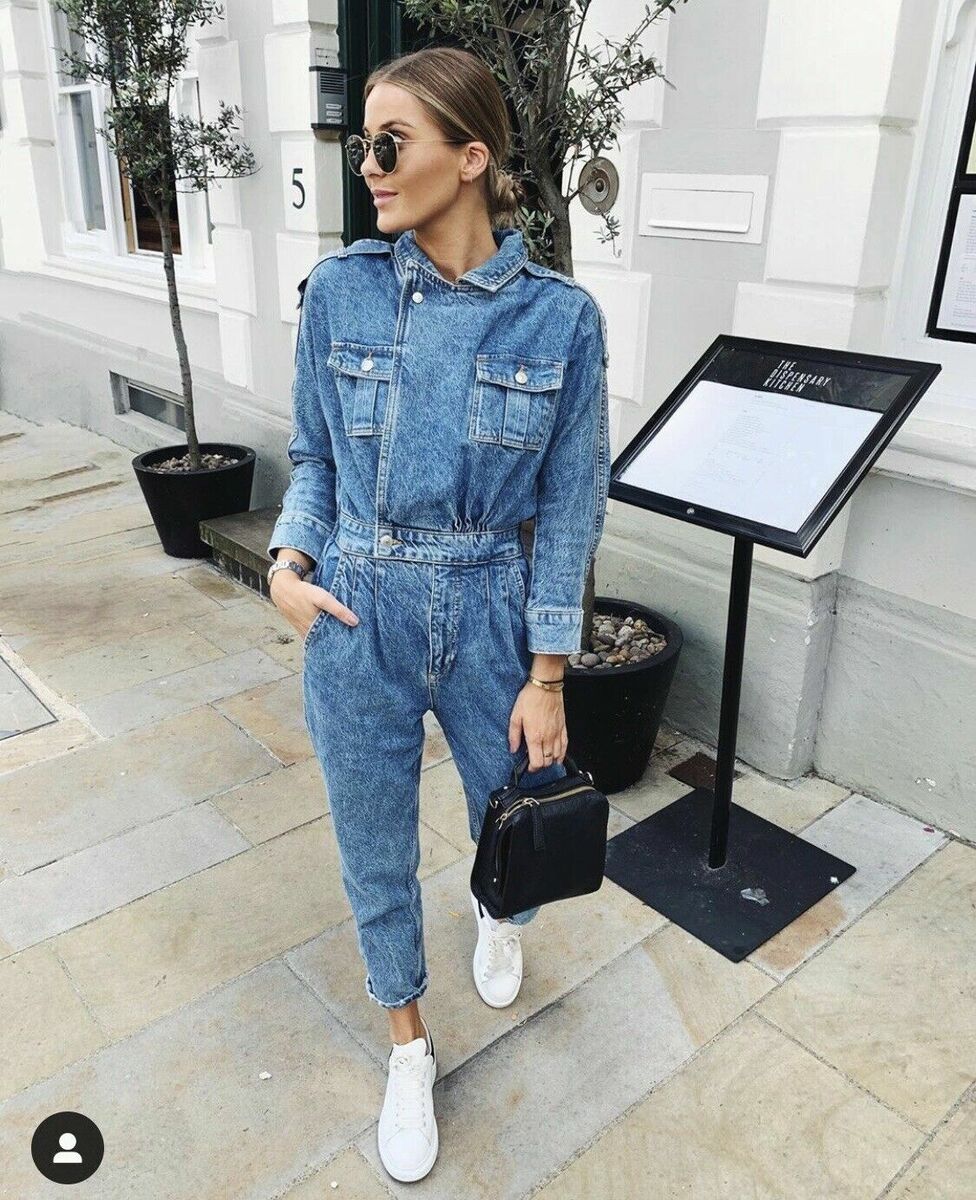 ZARA FW19 FADED LIGHT BLUE DENIM JUMPSUIT 80'S ARIZONA BLUE ZARA FW19 FADED LIGHT BLUE DENIM JUMPSUIT 80'S ARIZONA BLUE