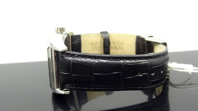 NEW Kenneth Cole Reaction KC1667 Leather Band Mens Watch GREAT