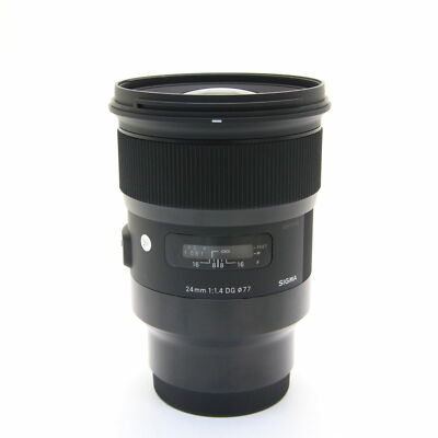 24mm F1.4 SIGMA ART DG HSM PRIME LENS for CANON NEW in FACTORY BOX,COVER & CASE