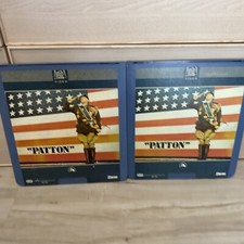 Patton Parts 1 & 2 RCA Selectavision CED Movie George C. Scott