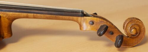 old vintage small violin geige viola cello fiddle label EDUARD SOUKUP Nr. 1574 - Picture 14 of 15