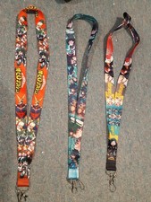 My Hero Academia Lot of 3 Lanyards Anime