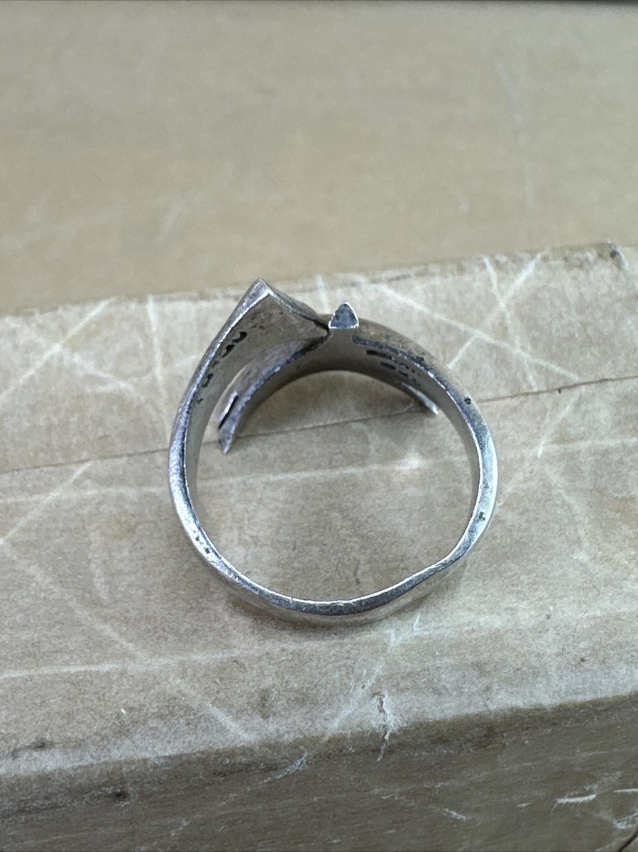 Vintage Ring MARKED MEXICO 925 STERLING SILVER Size 10 Vintage Ring MARKED MEXICO 925 STERLING SILVER Size 10