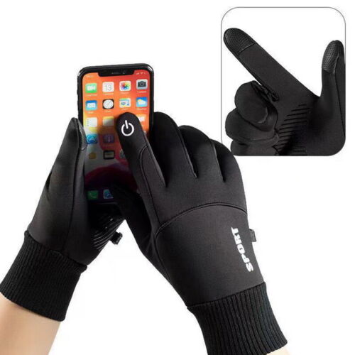 Winter Gloves Touch Screen Thermal Warm Windproof Waterproof Men Women - Picture 1 of 16