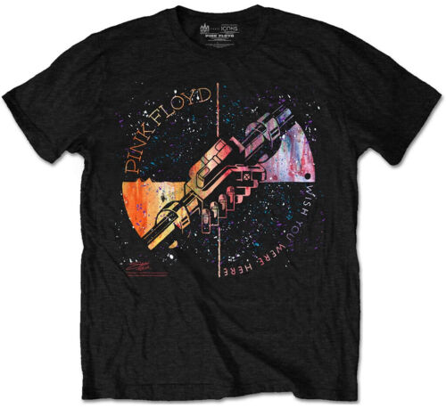 T-shirt de salutation machine Pink Floyd Wish You Were Here NEUF OFFICIEL - Photo 1 sur 1