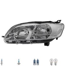 Halogen Scheinwerfer Frontscheinwerfer links H7 für Peugeot 301 inklusive Lampen
