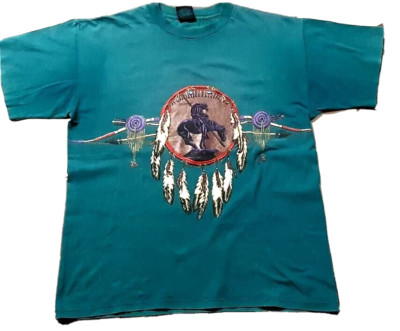 Vintage HABITAT XCIV ''Western Hills Guest Ranch'' PRESHRUNK T-Shirt Baumwolle ...
