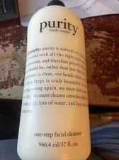 PHILOSOPHY PURITY MADE SIMPLE CLEANSER 32 oz  BRAND NEW, Sealed with Pump!