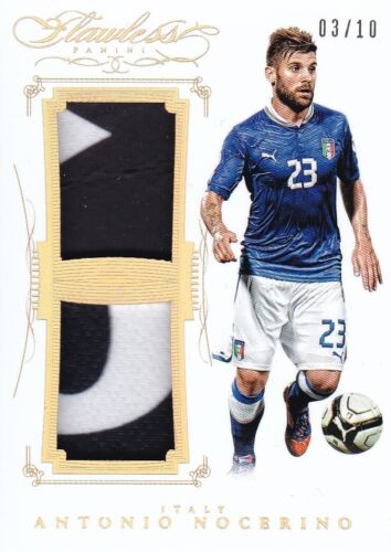 2016 Panini Flawless Dual Patches Gold #DPAN Antonio Nocerino/10 - Picture 1 of 1
