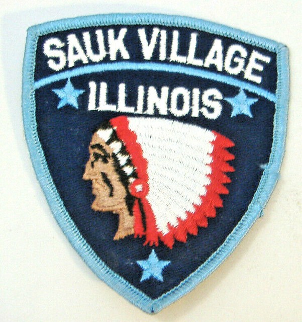 SAUK VILLAGE POLICE ILLINOIS FABRIC PATCH eBay