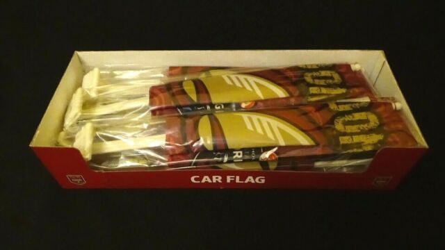 48 X QUEENSLAND MAROONS State of Origin Car Flags in original POS boxes - NEW!