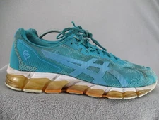 Asics Gel Quantum 360 Shoes Mens 14 Blue 6 Jacquard Low Top Running Sneaker Logo