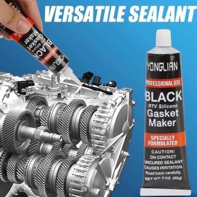 50g RTV Silicone Instant Gasket Maker Black Hi Temperature Sealant 