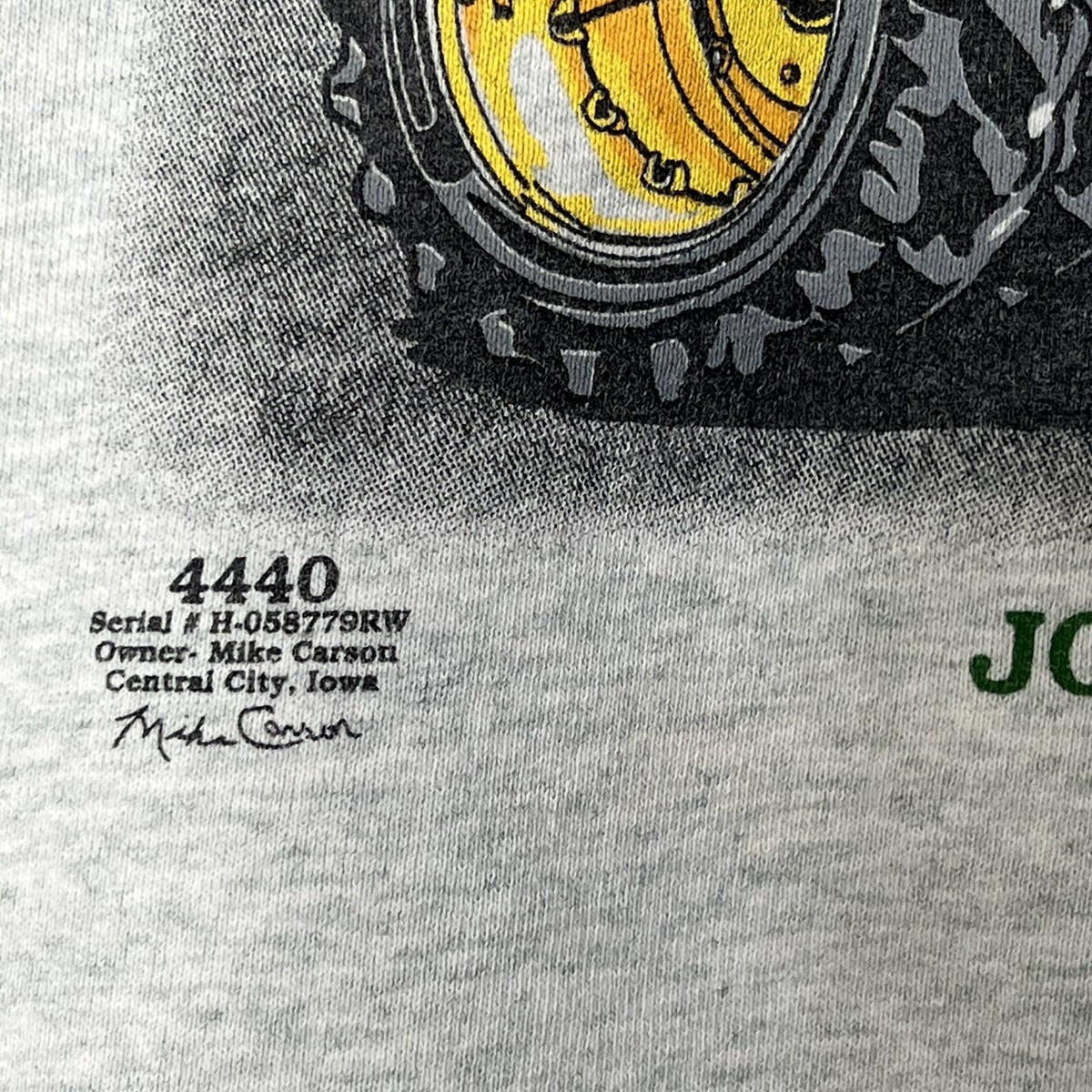 Vintage 90s John Deere American Classic art print crewneck