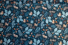 Dear Stella Baby It's Cold Outside Winter  Stella-1832 Cotton Fabric 2 7/8 yards
