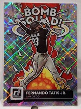 Fernando Tatis Jr. 2022 Donruss Bomb Squad Diamond #BS-5 San Diego Padres