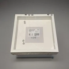 IKEA SANNAHED 25x25cm Picture Box Frame Shadow Box  White New In Plastic