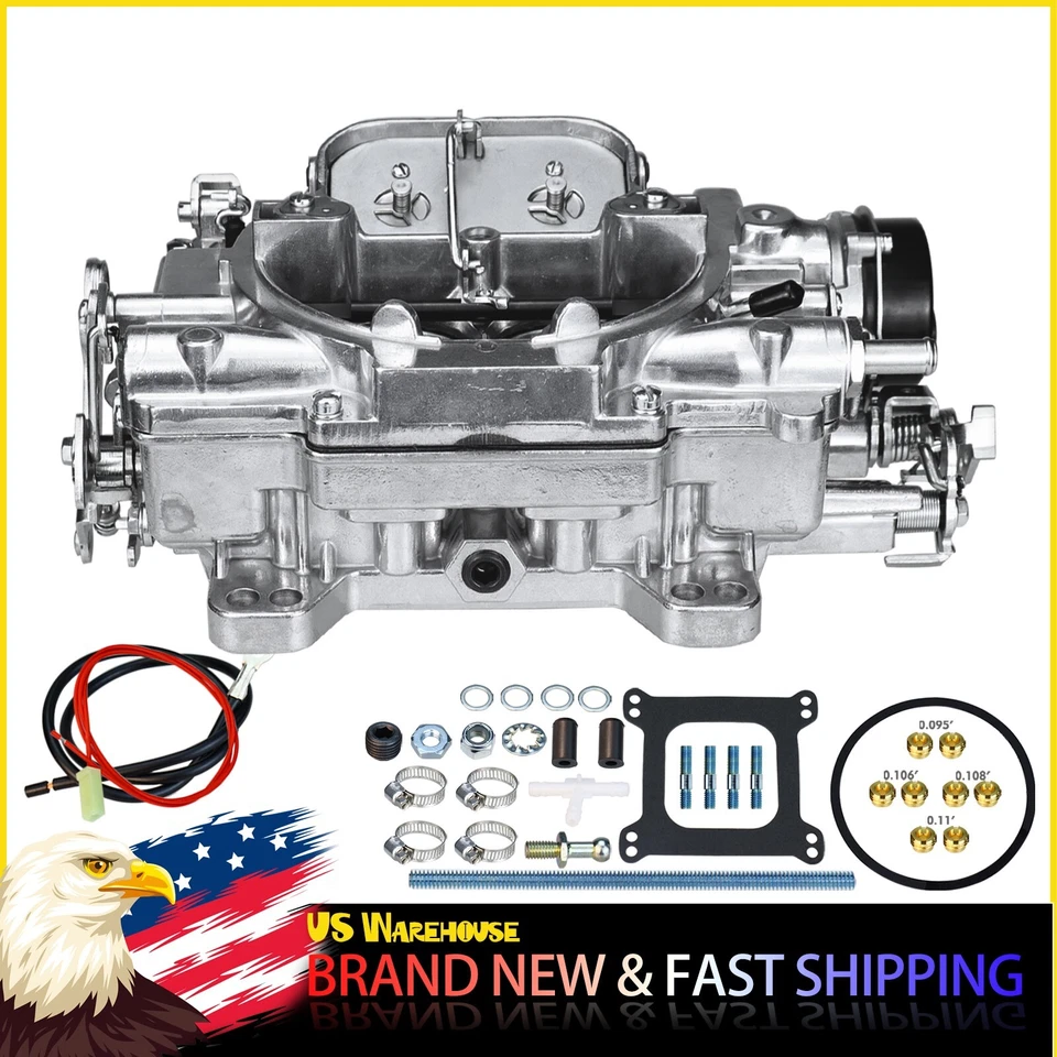 Carburetor Replace For Edelbrock 1406 Performer 600 CFM 4 Barrel Electric Choke Foto 3 de 4