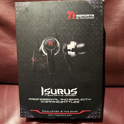 NEW Tt ESPORTS by Thermaltake Isurus in-Ear Gaming Headset